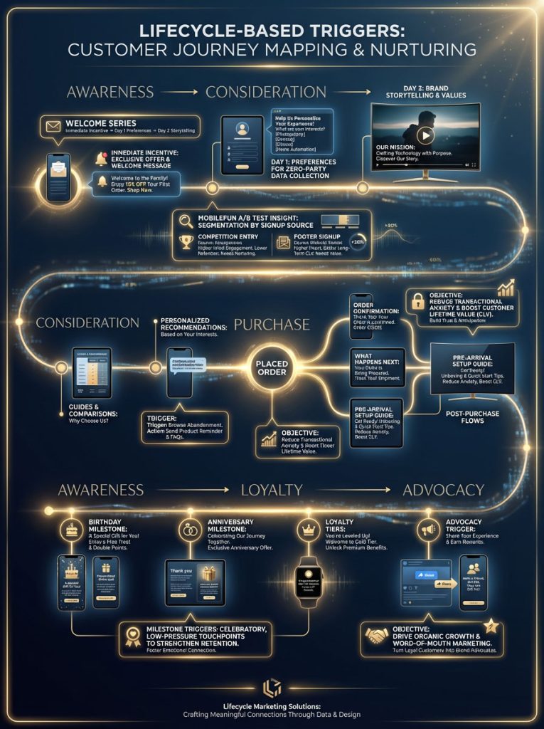 Type 2: Lifecycle-Based Triggers for Customer Journey Mapping and Nurturing