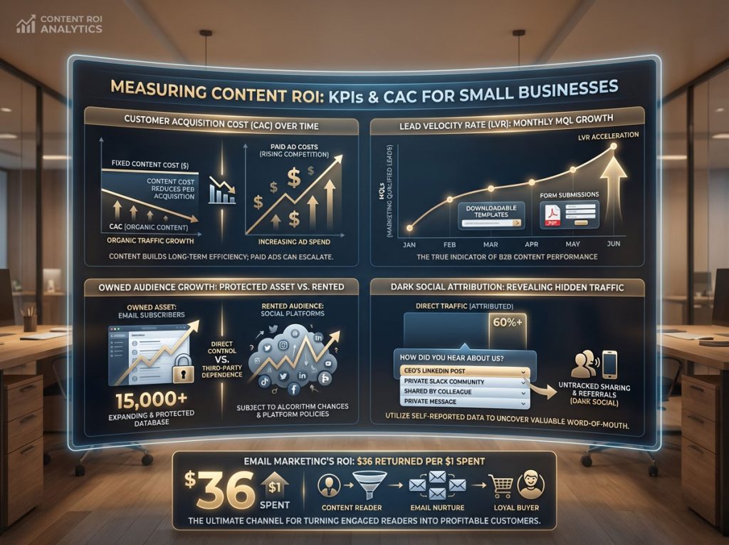 Measuring Content ROI: Tracking KPIs and CAC for Small Businesses