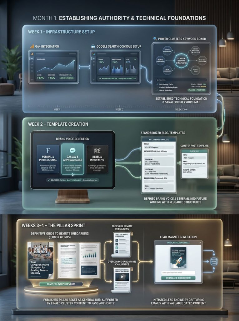 Month 1: Establishing Authority and Technical Foundations