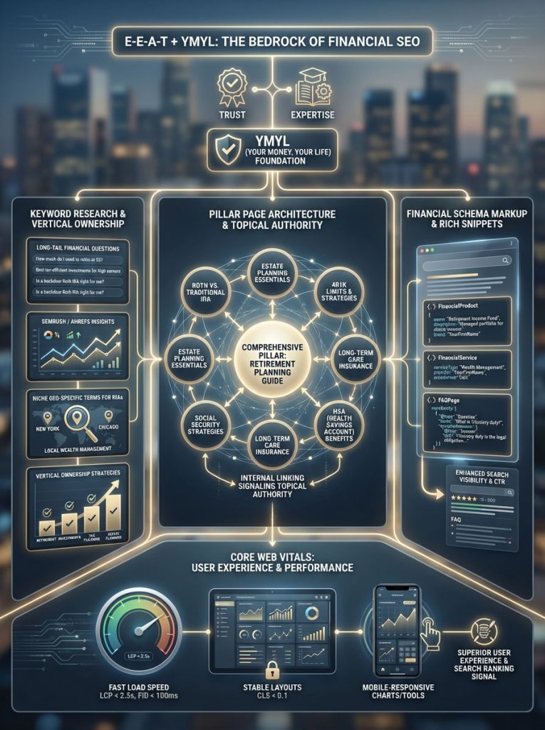 SEO for Financial Services Firms: Building E-E-A-T and Topical Authority