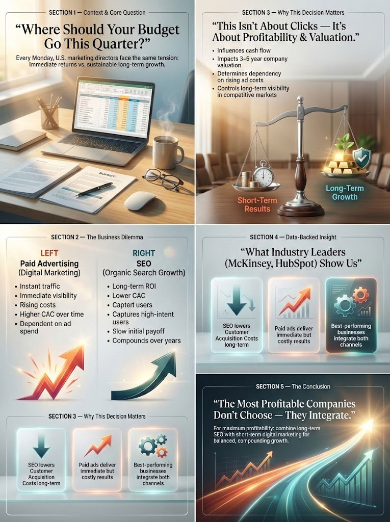 SEO vs Digital Marketing: What’s the Difference & Which Drives Better Business Growth?