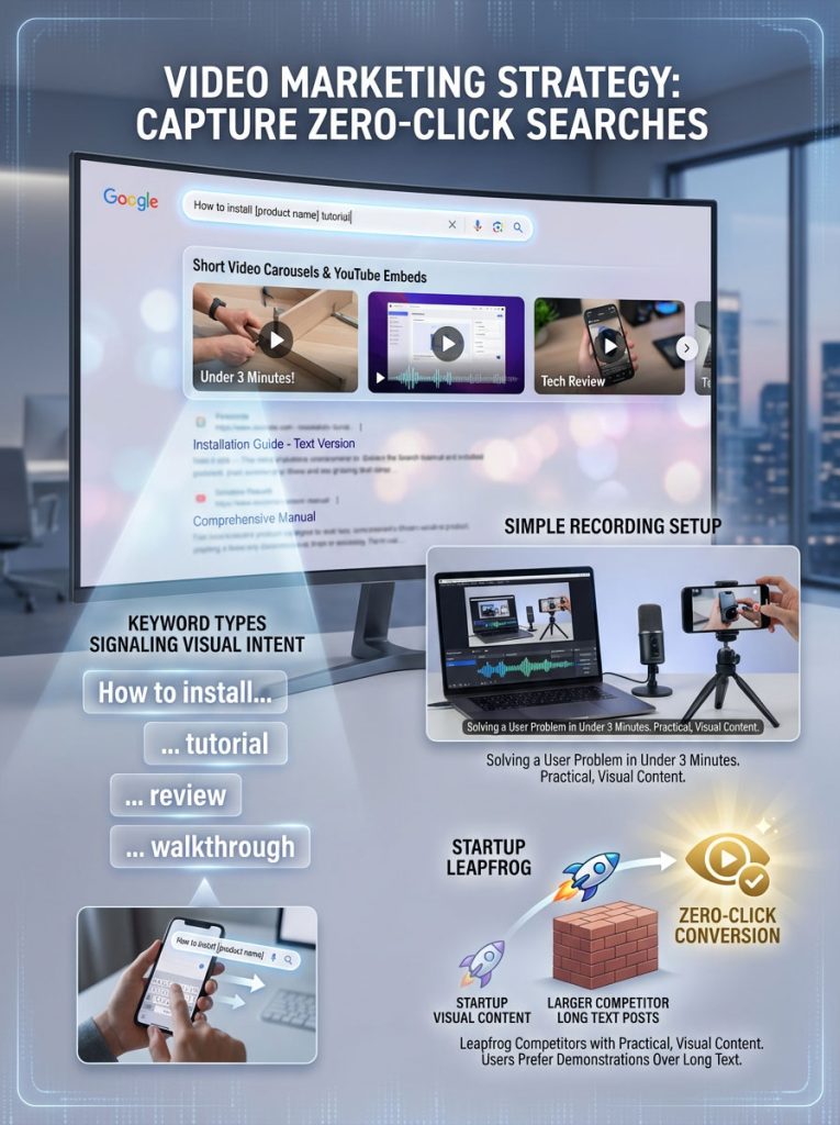 Video Marketing Strategy to Capture Zero-Click Searches