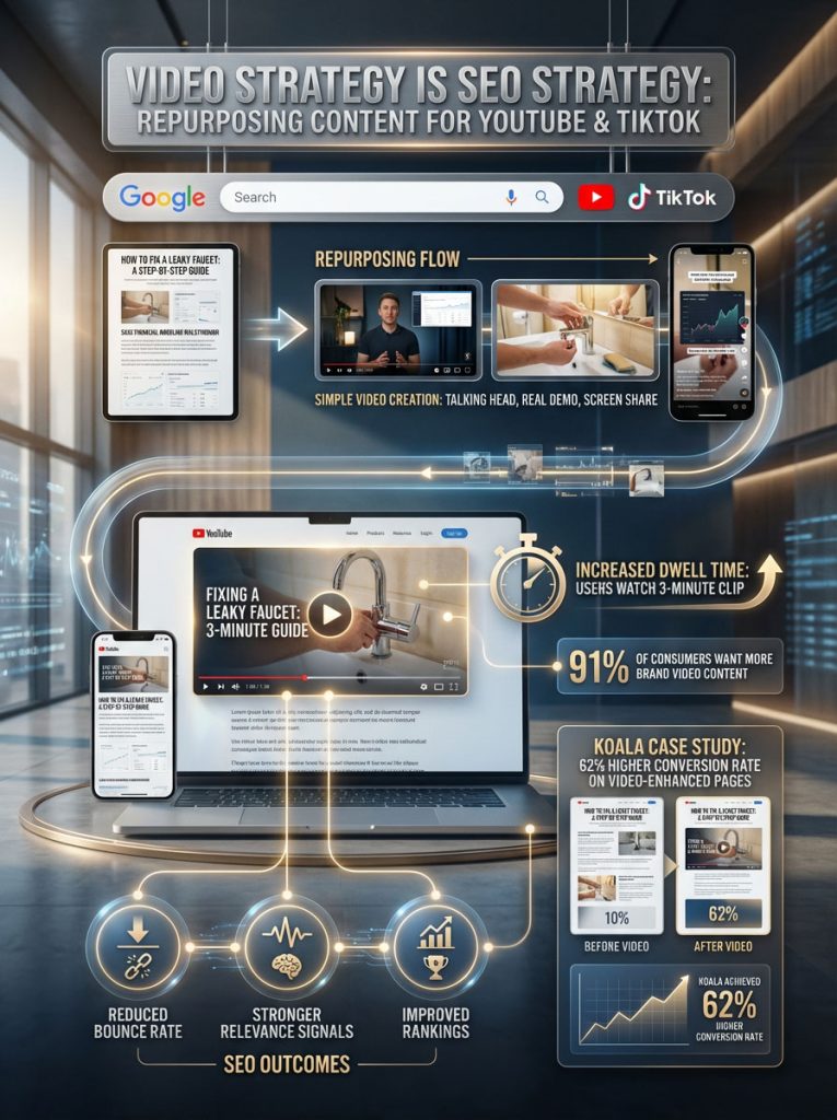 Video SEO Tactics: Repurposing Content for YouTube and TikTok